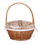 Кошик плетений Tony Bridge Basket з текстилем 35х20/45 см Easter - image-0